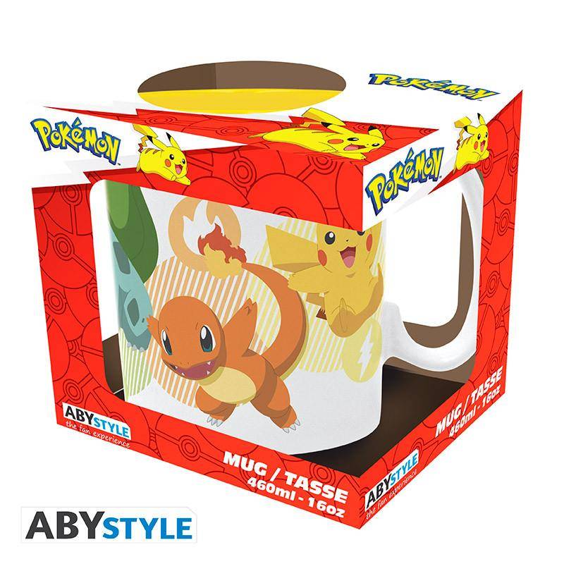 Pokémon - Tasse Pikachu & Starter - 460 ml