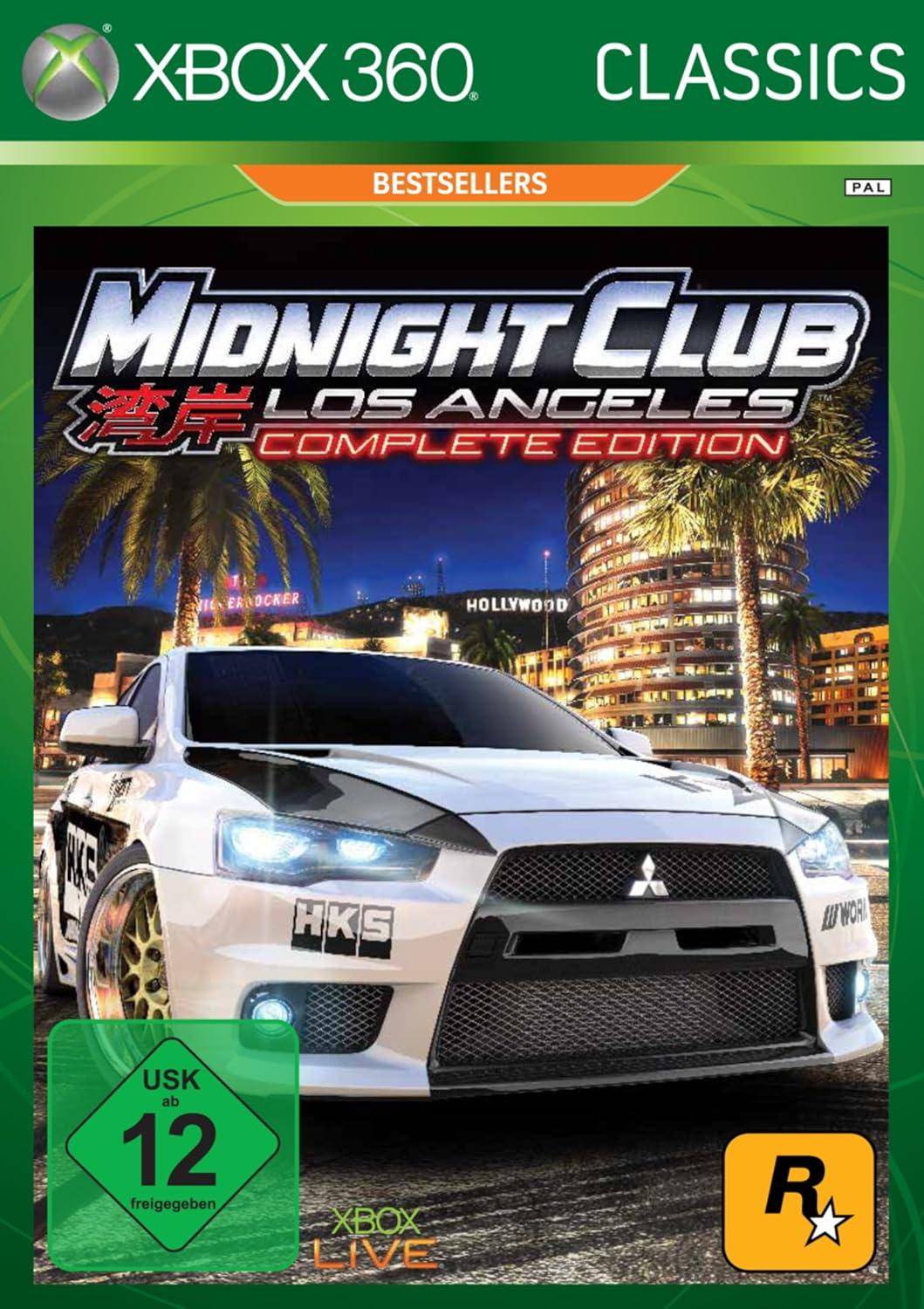 XBOX 360 - Midnight Club Los Angeles Complete Edition (Gebraucht)