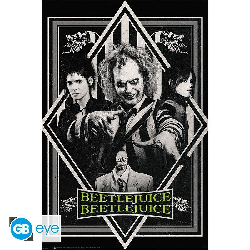 Beetlejuice - Poster Charaktere - 91,5 x 61 cm