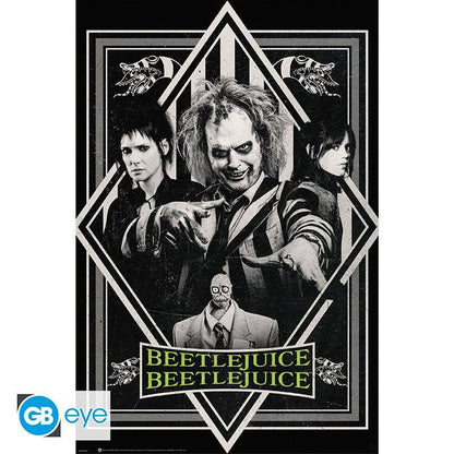 Beetlejuice - Poster Charaktere - 91,5 x 61 cm