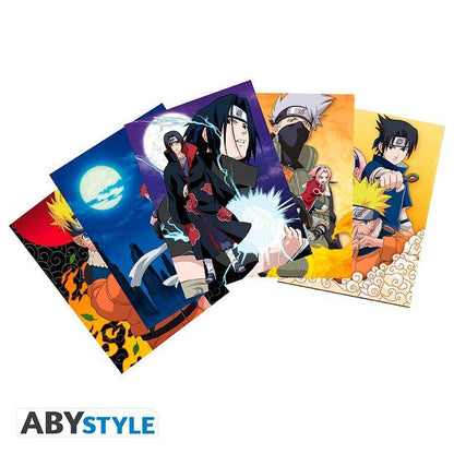 Naruto - Postkartenset Ninjas - 14,8 x 10,5 cm