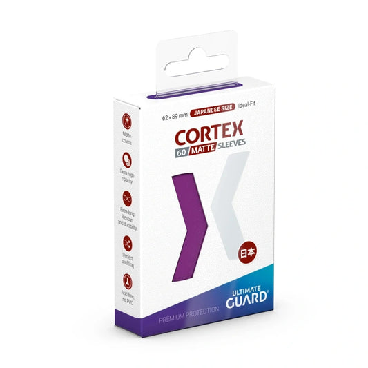 Ultimate Guard - Kartenhüllen Cortex Japanische Größe - Matt-Violett (60)
