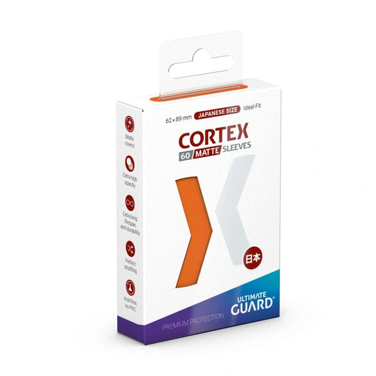Ultimate Guard - Kartenhüllen Cortex Japanische Größe - Matt-Orange (60)
