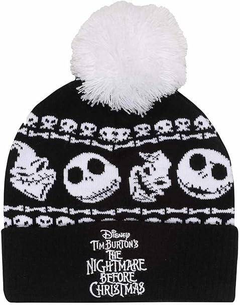 Nightmare before Christmas - Haube Gesichter