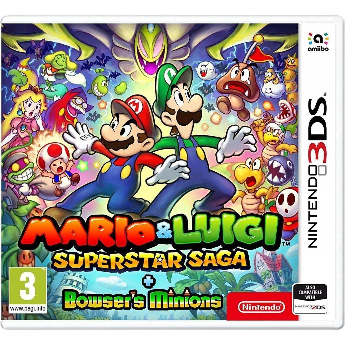 3DS - Mario & Luigi Superstar Saga + Bowsers Schergen (Sealed)