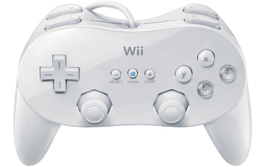 Wii - Classic Controller Pro - Weiß (Gebraucht)