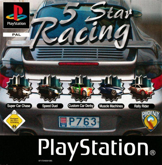 PS1 - 5 Star Racing (Gebraucht)