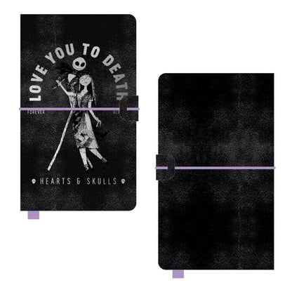 Nightmare before Christmas - Notizbuch Sally & Jack - A5