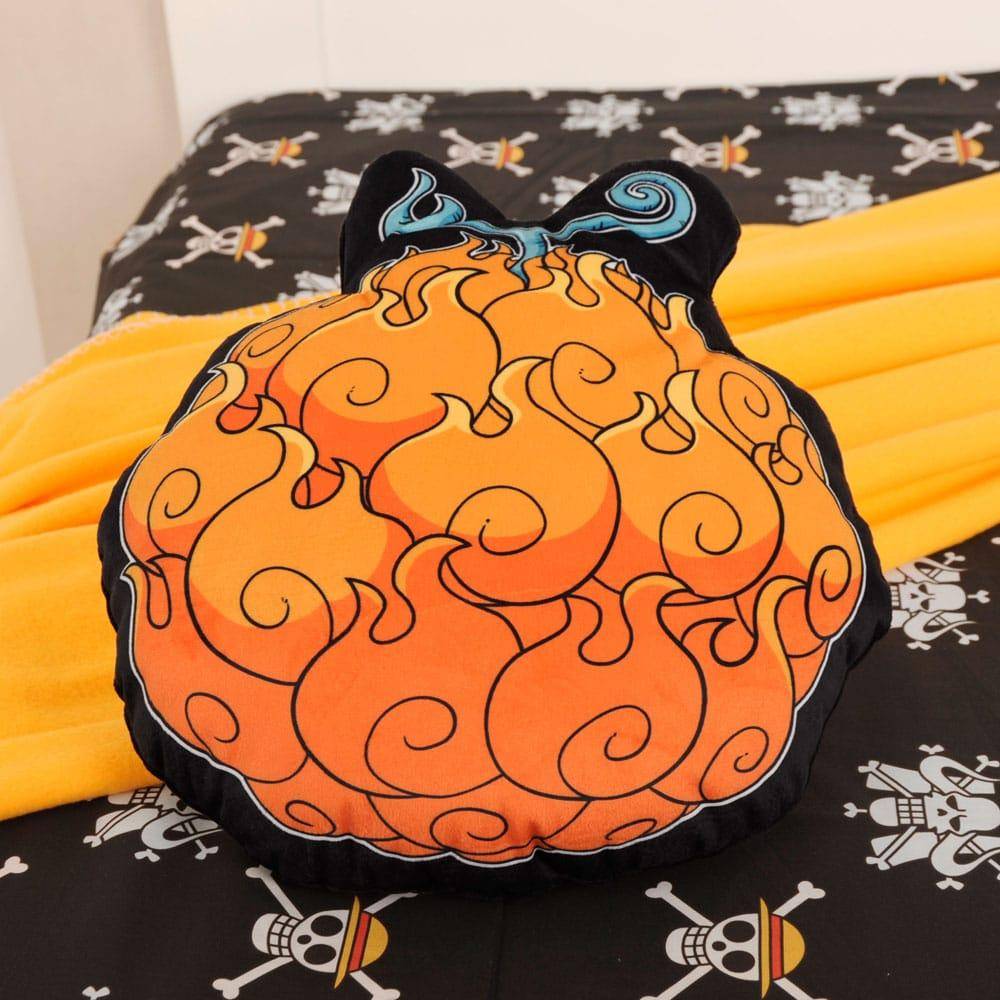 One Piece - Polster Feuer Feuer Frucht - 36 cm