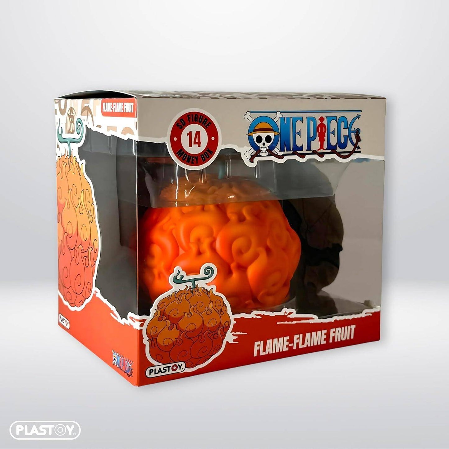 One Piece - Spardose Orange Teufelsfrucht - 16 cm