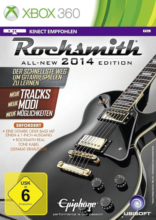 XBOX 360 - Rocksmith 2014 Edition (Gebraucht)