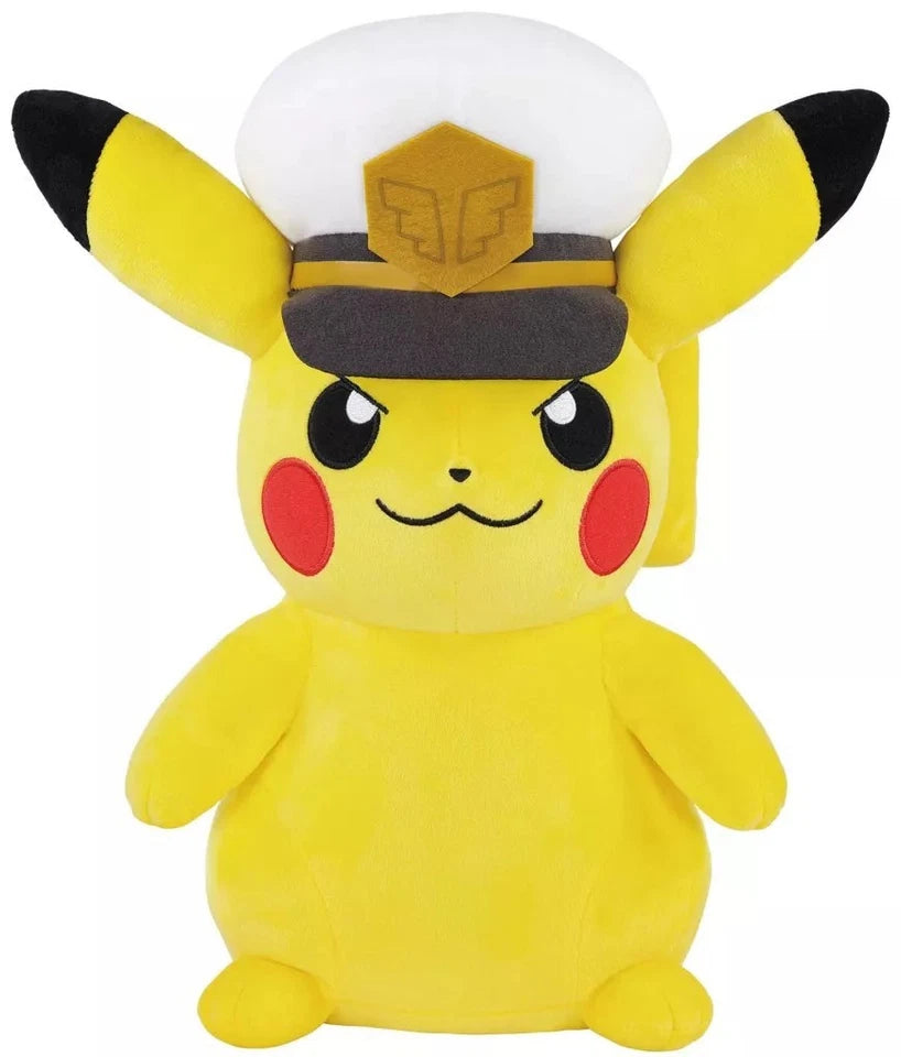 Pokémon - Plüsch Captain Pikachu - 28 cm - JPN