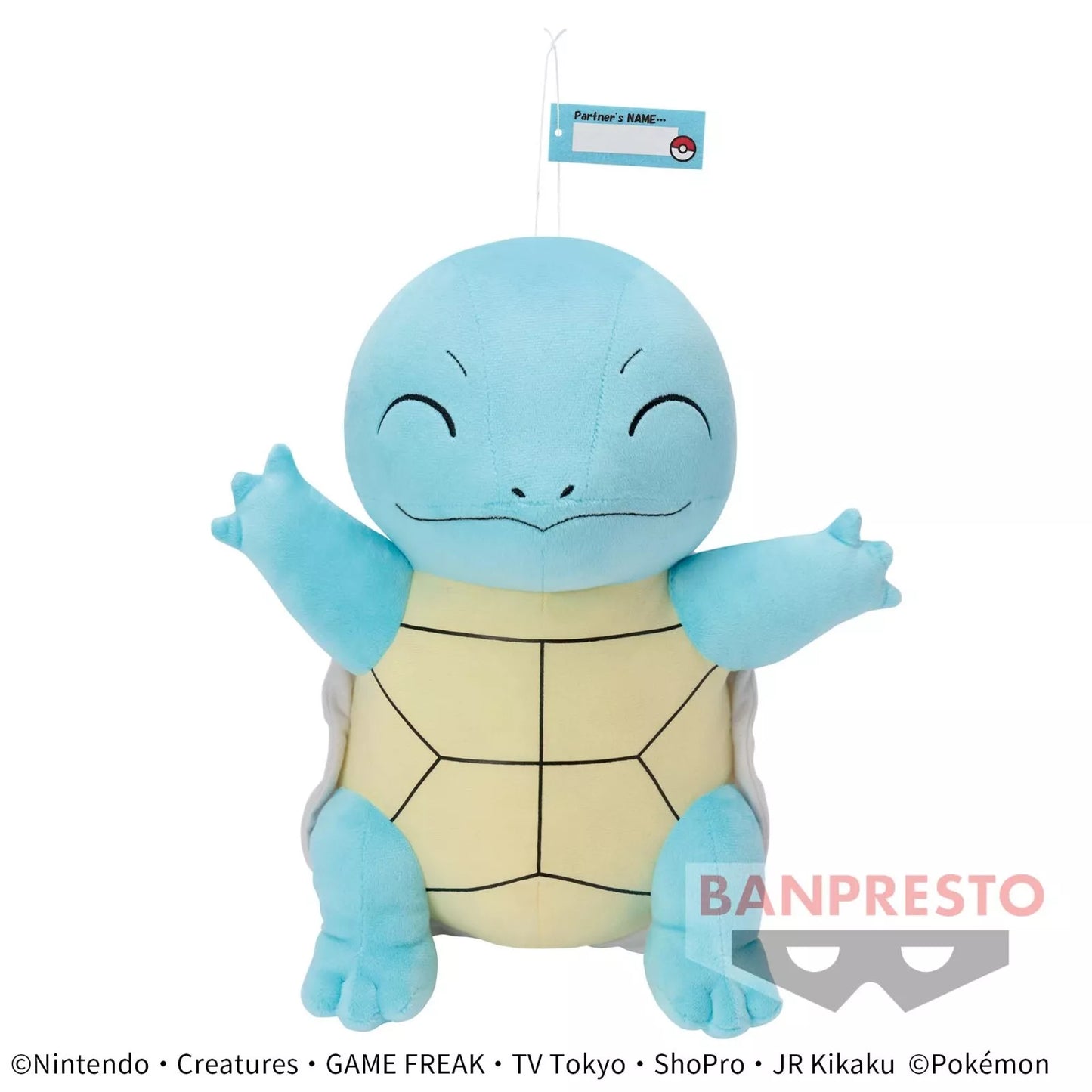 Pokémon - Plüsch Schiggy Hello Partners - 40 cm - JPN