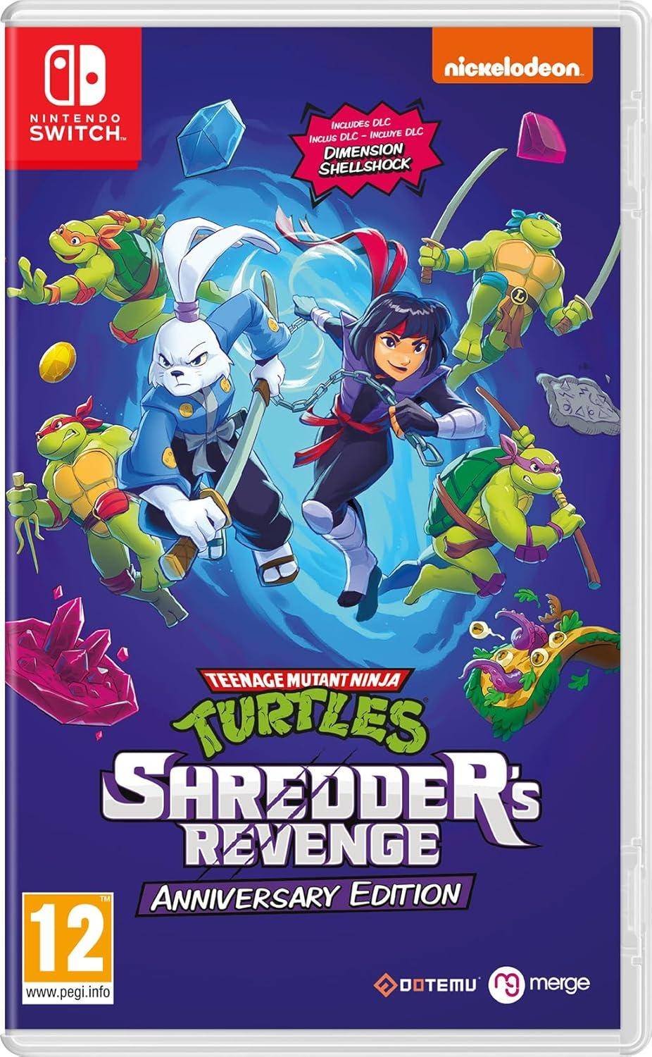 Switch - Teenage Mutant Ninja Turtles Shredders Revenge Anniversary Edition (Gebraucht)