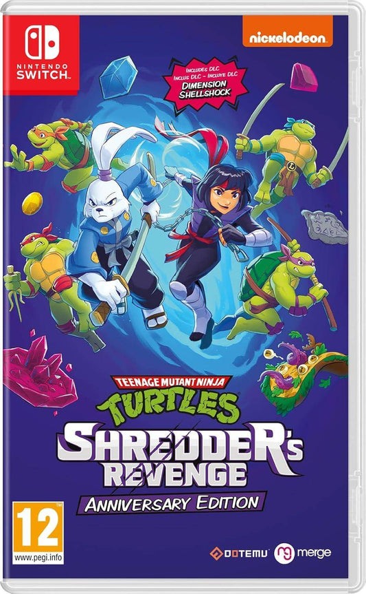 Switch - Teenage Mutant Ninja Turtles Shredders Revenge Anniversary Edition (Gebraucht)