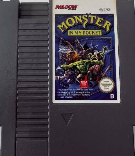 NES - Monster In My Pocket - Nur Modul (Gebraucht)
