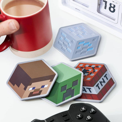 Minecraft - Untersetzer Set Blöcke
