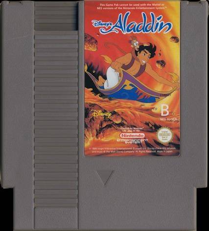 NES - Aladdin - Nur Modul (Gebraucht)