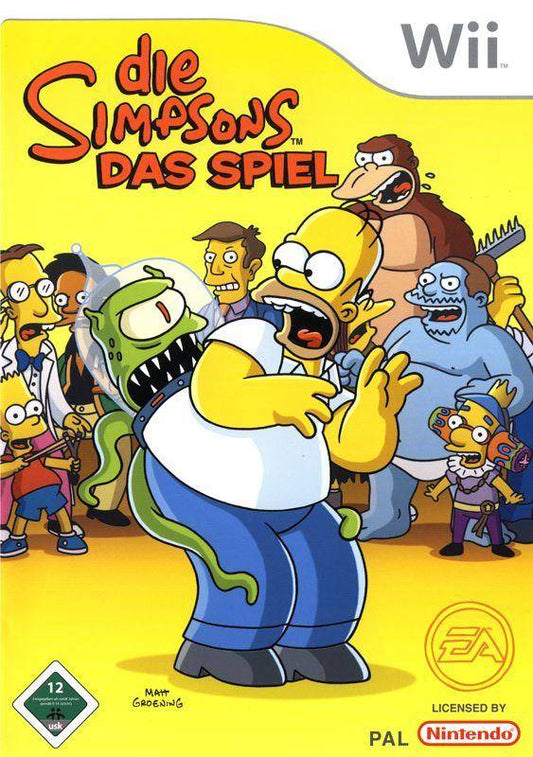 Wii - Die Simpsons Das Spiel (Gebraucht)