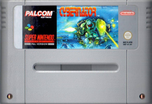 SNES - Cybernator - Nur Modul (Gebraucht)