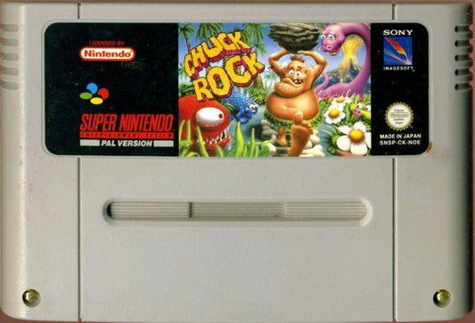 SNES - Chuck Rock - Nur Modul (Gebraucht)