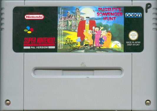 SNES - The Addams Family Pugsleys Scavenger Hunt - Nur Modul (Gebraucht)
