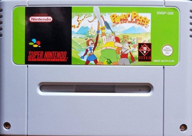 SNES - Power Piggs Of The Dark Age - Nur Modul (Gebraucht)