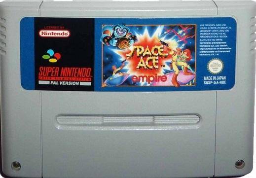SNES - Space Ace - Nur Modul (Gebraucht)