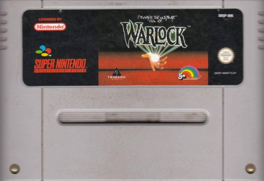 SNES - Beware The Ultimate Evil Of Warlock - Nur Modul (Gebraucht)