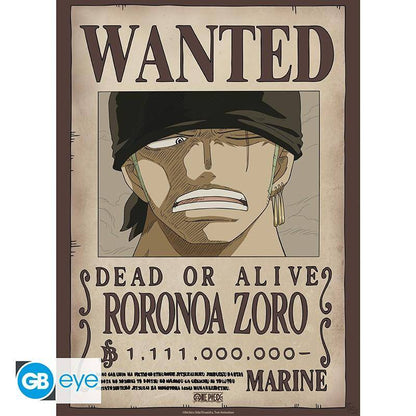 One Piece - Poster Doppelpack Ruffy Gear 5 & Zorro - 52 x 38 cm