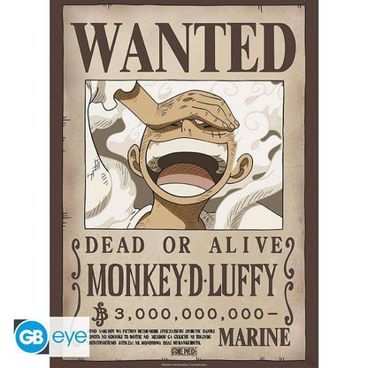 One Piece - Poster Doppelpack Ruffy Gear 5 & Zorro - 52 x 38 cm