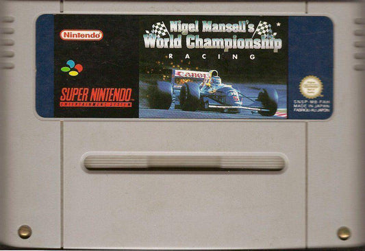 SNES - Nigel Mansells World Championship - Nur Modul (Gebraucht)