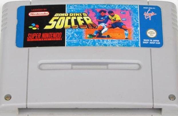 SNES - Dino Dinis Soccer - Nur Modul (Gebraucht)