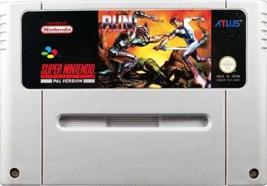 SNES - Run Saber - Nur Modul (Gebraucht)