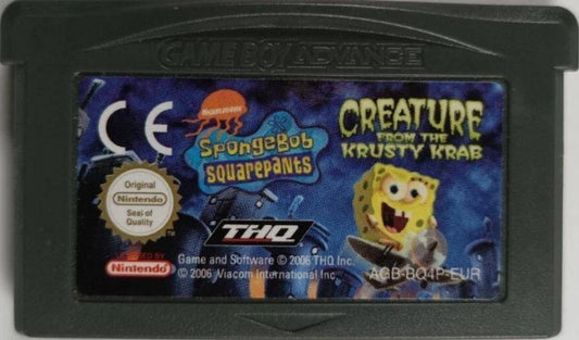 GBA - Spongebob Schwammkopf Die Kreatur Aus Der Krossen Krabbe (Gebraucht)