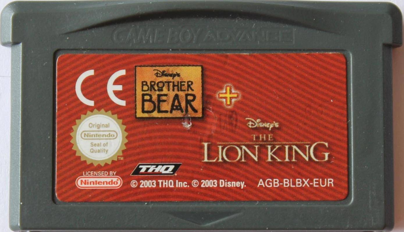 GBA - Bärenbrüder + Der König Der Löwen - Nur Modul (Gebraucht)