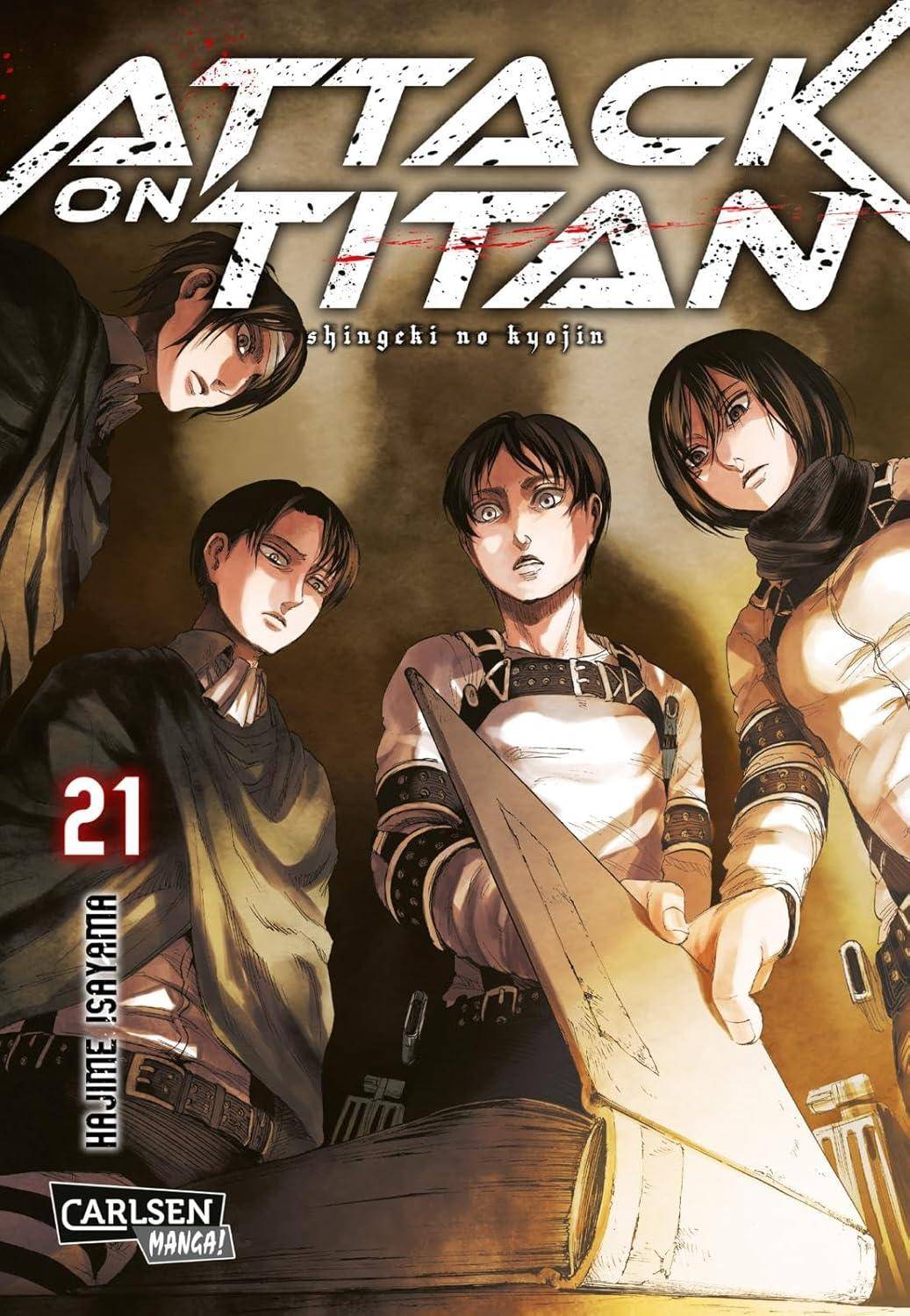 Attack on Titan - Band 21 (Gebraucht)