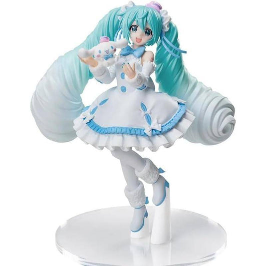 Hatsune Miku - Statue Miku x Cinnamoroll White Dress - 20 cm - JPN