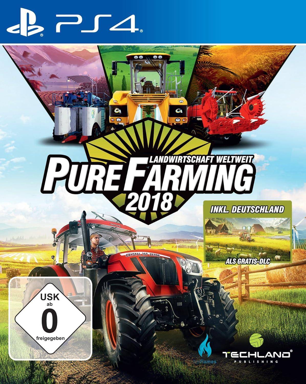 PS4 - Pure Farming 2018 (Gebraucht)