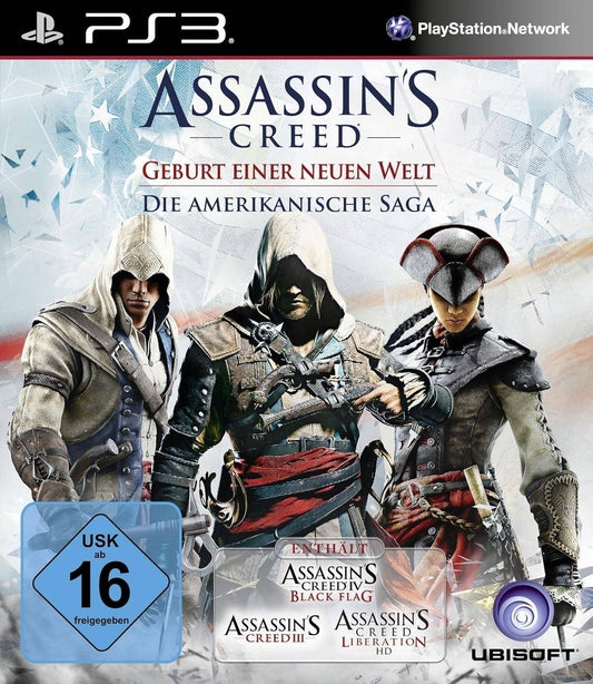 PS3 - Assassins Creed Geburt Einer Neuen Welt Die Amerikanische Saga (Gebraucht)