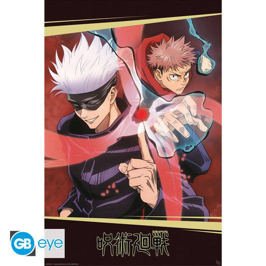 Jujutsu Kaisen - Poster Itadori & Gojo - 91,5 x 61 cm