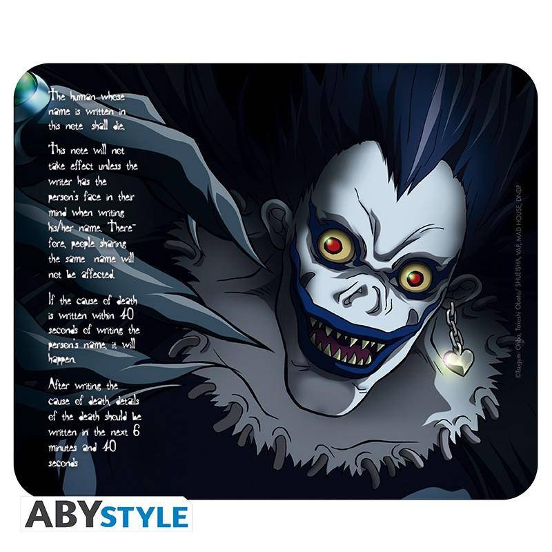 Death Note - Mousepad Ryuk - 23,5 x 19,5 cm