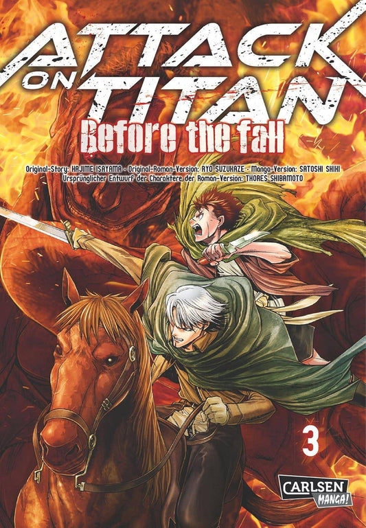 Attack on Titan - Before the fall - Band 3 (Gebraucht)