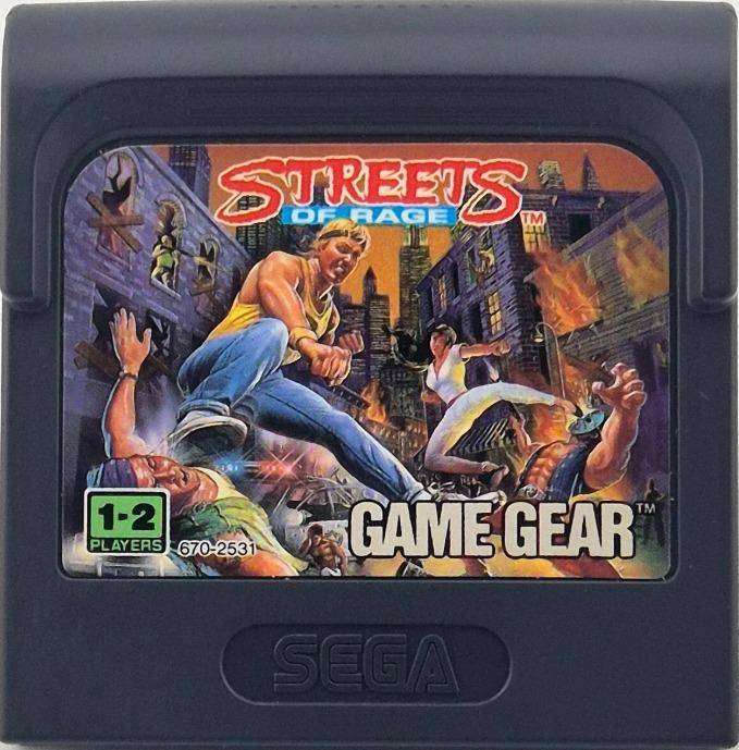 Sega Game Gear - Streets Of Rage - Nur Modul (Gebraucht)