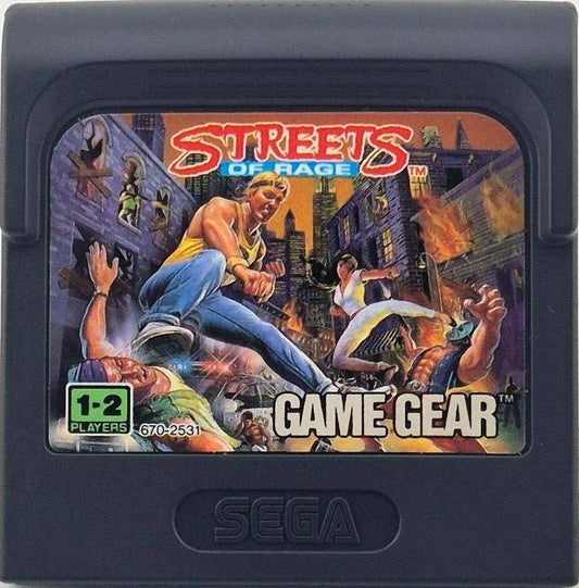 Sega Game Gear - Streets Of Rage - Nur Modul (Gebraucht)