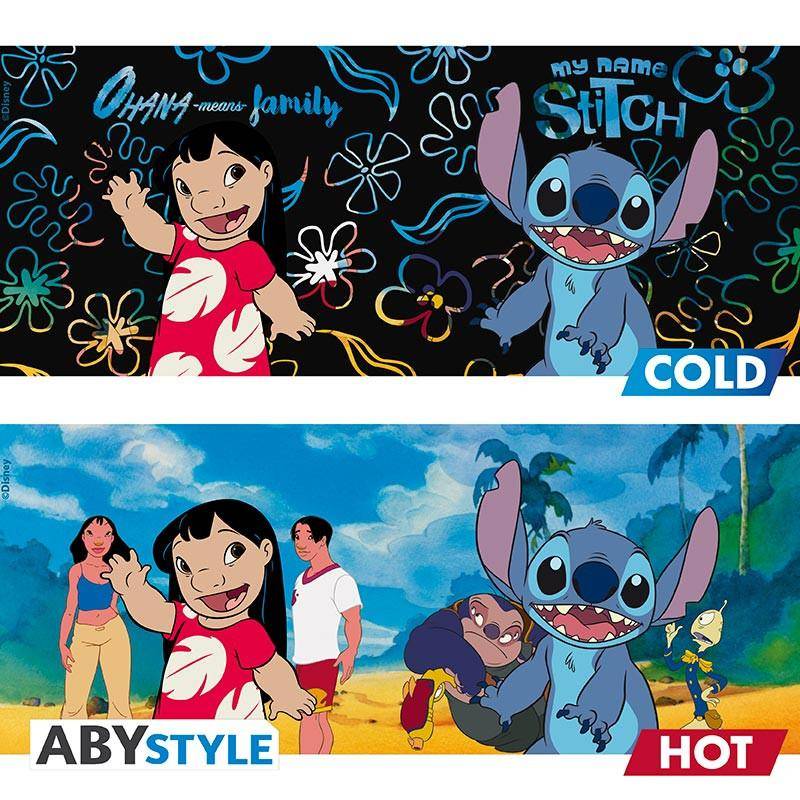 Disney - Tasse mit Thermoeffekt Lilo & Stitch - 460 ml