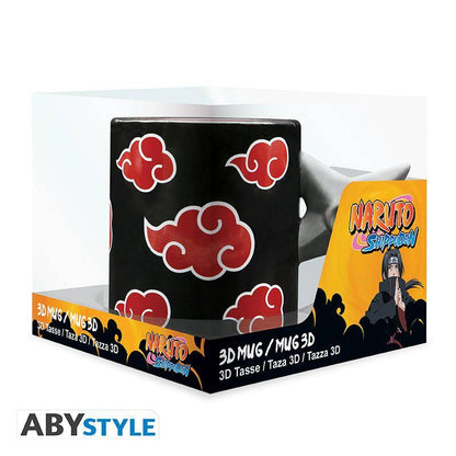 Naruto - 3D Tasse Akatsuki Shuriken Griff - 460 ml
