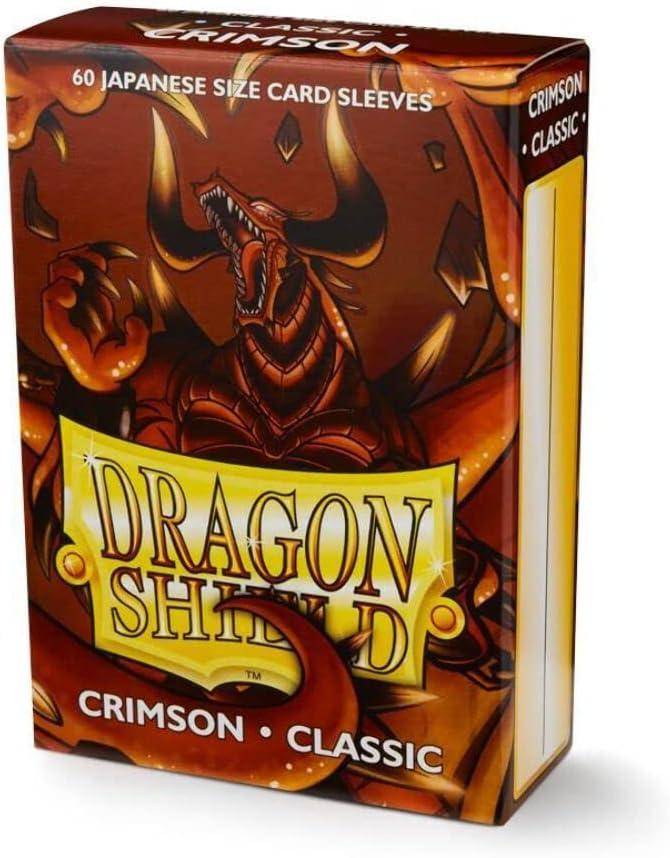 Dragon Shield - Kartenhüllen Japanische Größe - Classic Crimson (60)