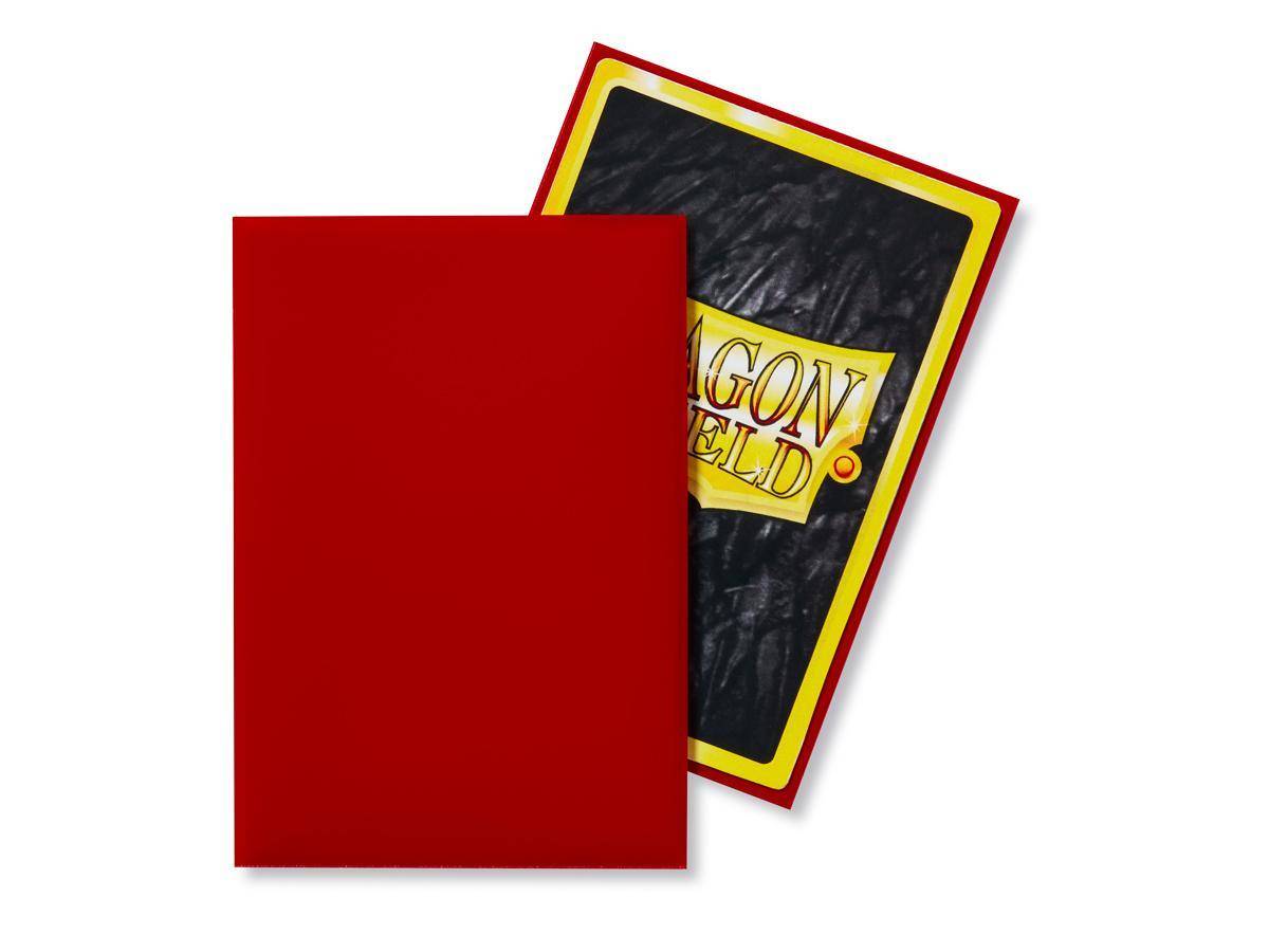 Dragon Shield - Kartenhüllen Japanische Größe - Classic Crimson (60)