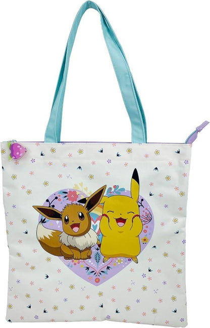 Pokémon - Tragetasche Evoli & Pikachu - 38 x 38 cm